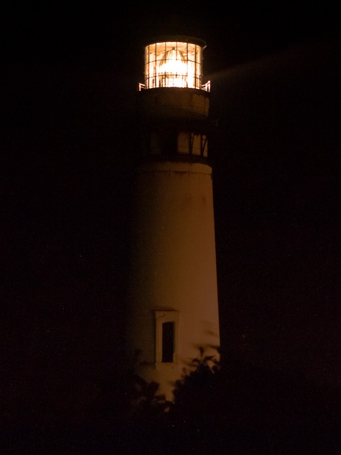 march 2011 pidgeon point lighthouse dark