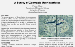 csc 428 survey of zoomable user interfaces zui