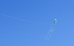 march 2011 box kite blue skies